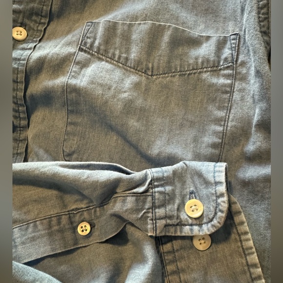 Nautica Chambray Button Down - Picture 3 of 5